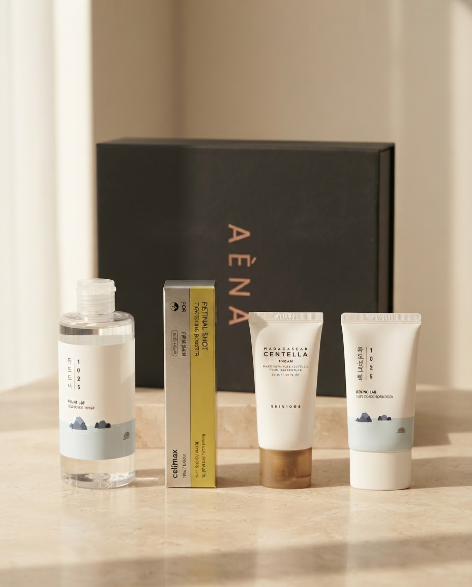 AÈNA Glow Kit · Routine Luminosità